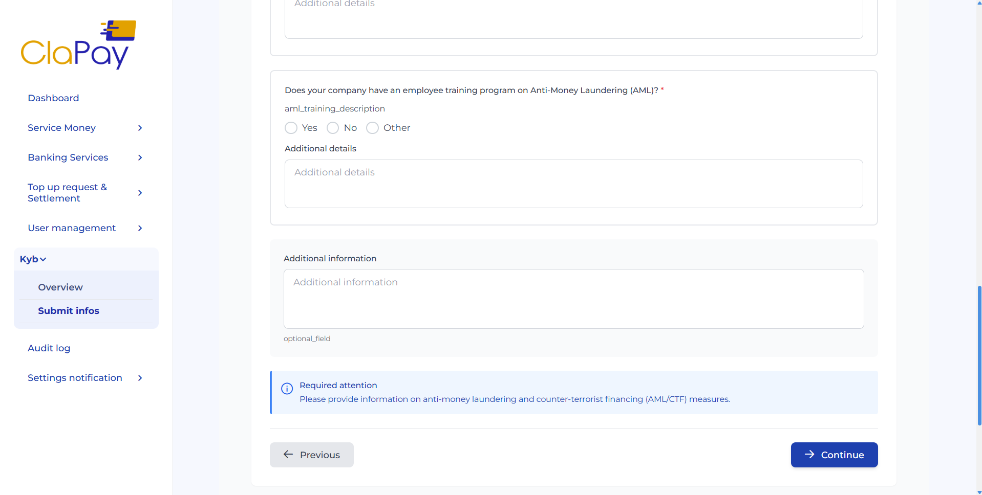 Client Information