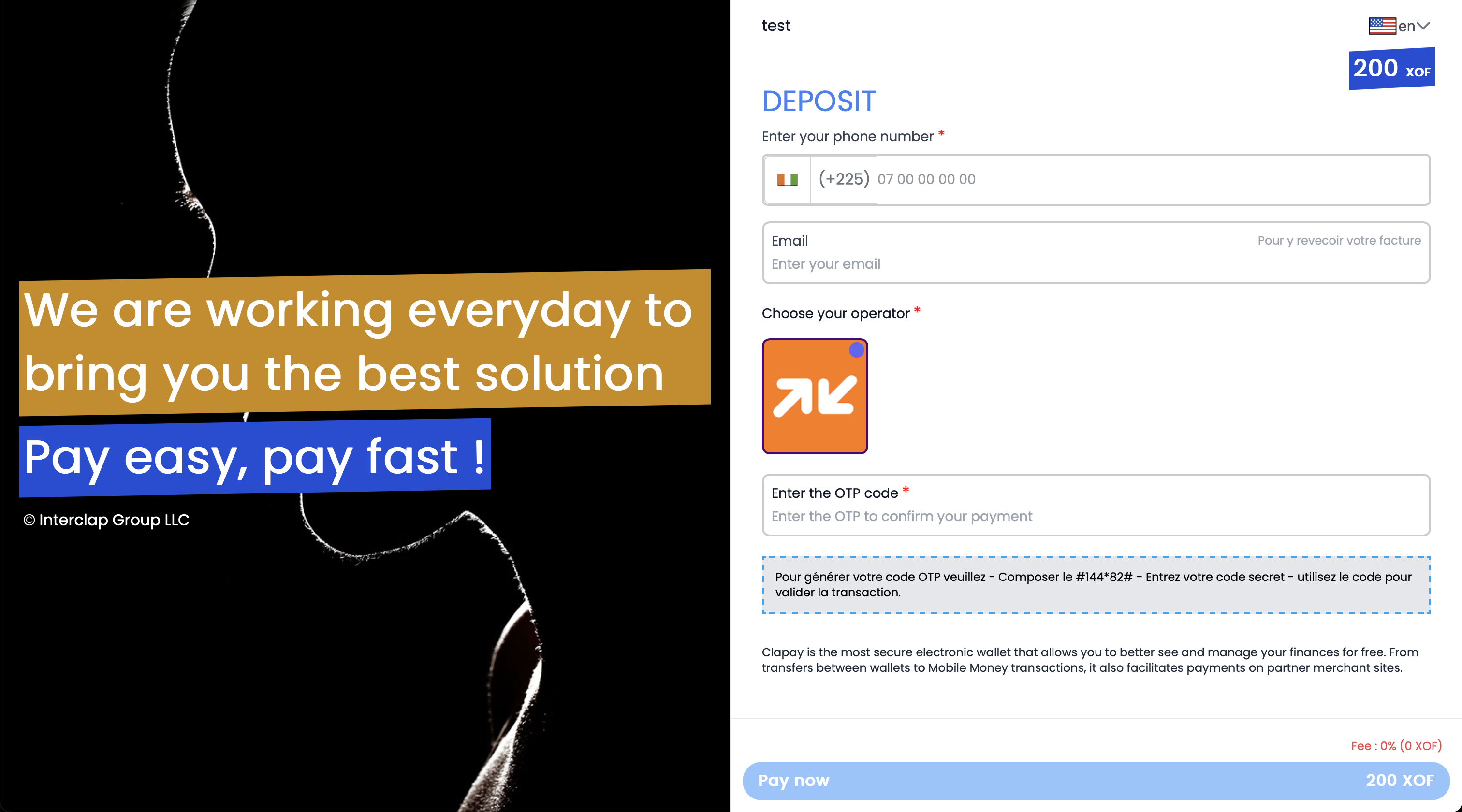 CHECKOUTPAGE Screenshot